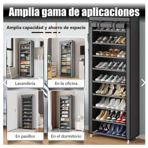 Zapatera de 10 niveles